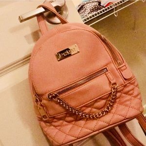 Pink cute tiny backpack
